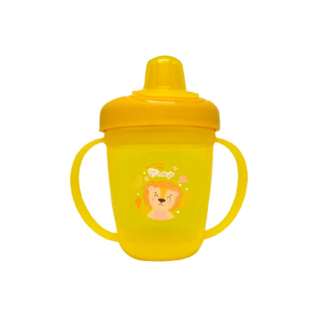 Vaso Babys Antiderrame Con Boquilla R Gida Le N Amarillo M Peque Ayuda