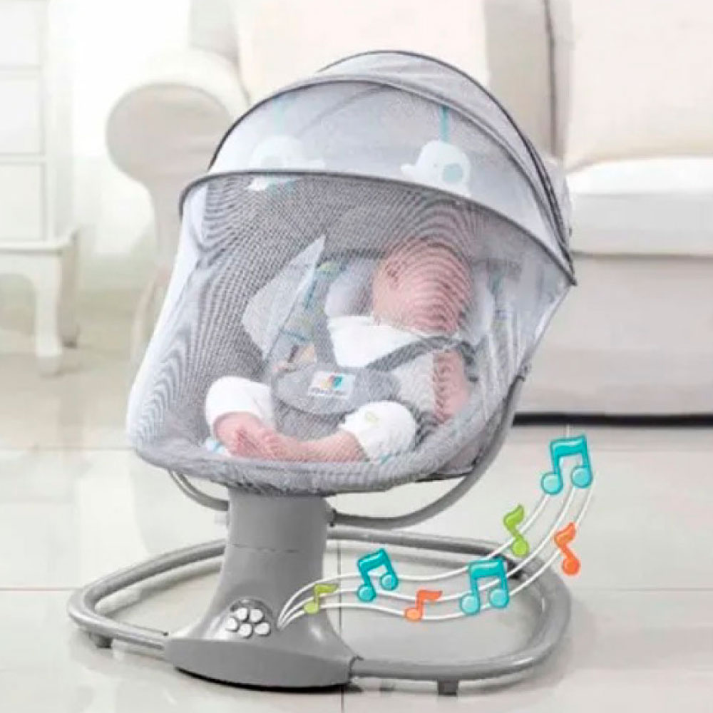 Mecedora eléctrica para bebé, bebé recién nacido, música reclinable para  niños de 0 a 4 años