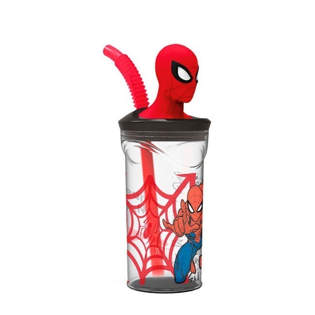 Vaso Tomatodo 3d Con Sorbete Spiderman 12 Onz Disney Peque Ayuda