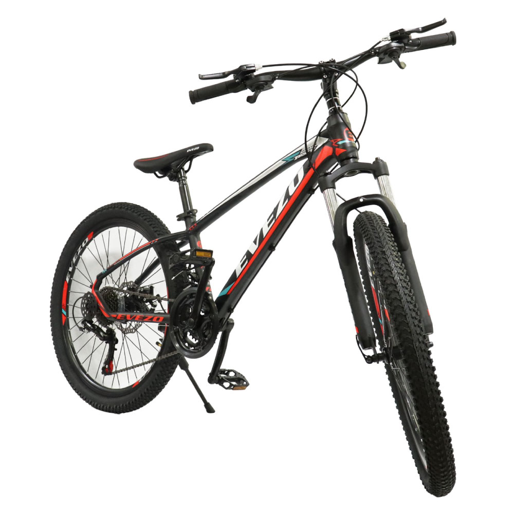 Blicicleta Monta era para adulto 24A01 Rojo Aro 24 Evezo Peque