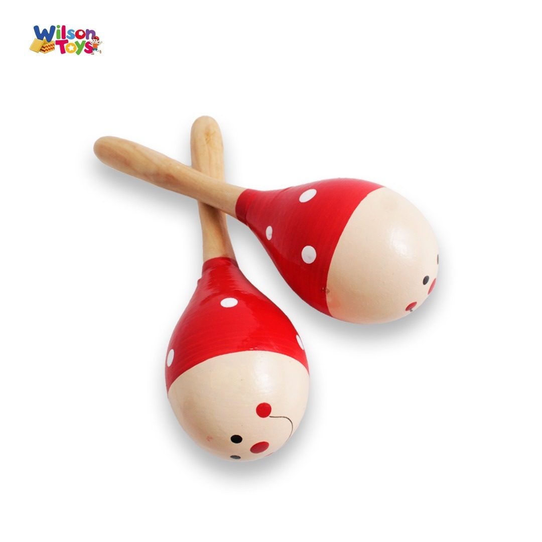 Maracas x 2 Wilson Toys - Peque Ayuda