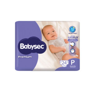 Pañal Babysec Premium Flexiprotect P x 24