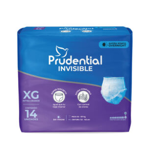 Pañal Prudential Invisible XL x 14