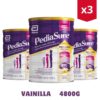pediasure vainilla combo x 3 latas