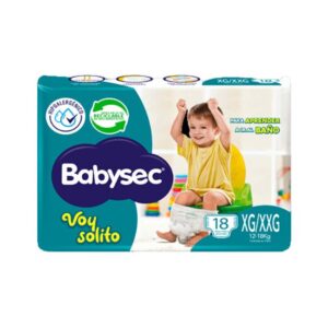 Pañal Babysec Voy Solito XG/XXG x 18