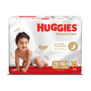 Pañal Huggies Natural Care XG x 70