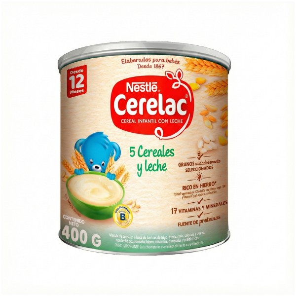 cerelac 5 cereales lata pequeña