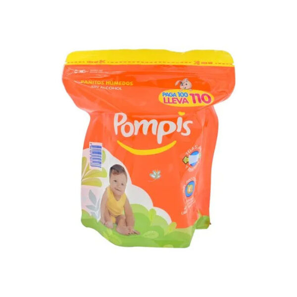 Pañitos Húmedos Pompis Doypack x 100