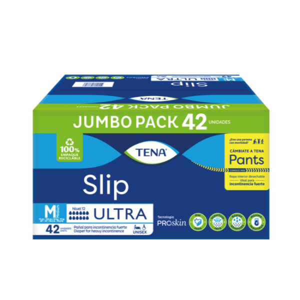 Pañal Tena Slip Ultra Jumbo Pack M x 42