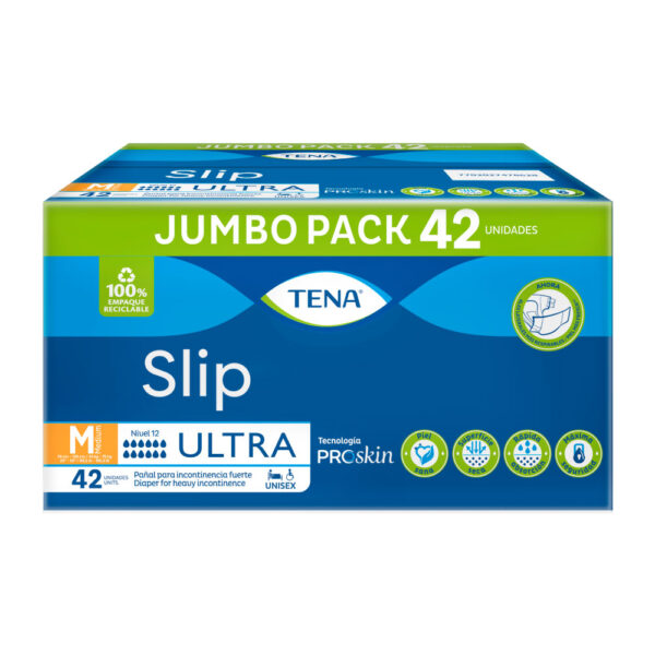 Pañal Tena Slip Ultra Jumbo Pack M x 42