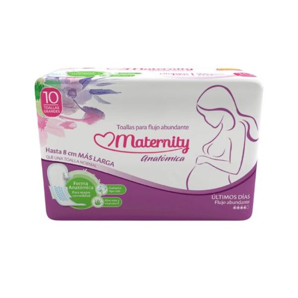 Toalla Maternity Anatómica Con Alas x 10