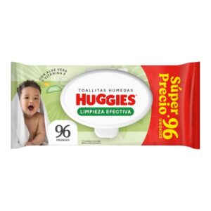 Toallas Húmedas Huggies Limpieza Efectiva 96U