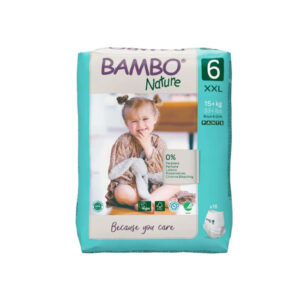 Pañal Bambo Nature Pants Talla 6, XXG x 18 (15+ kg)