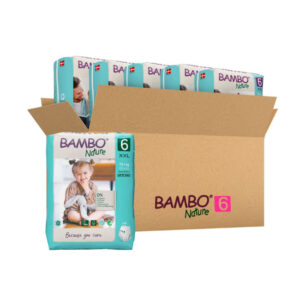 Pañal Bambo Nature Pants XXG x 18 (15+ kg) x 5 (PRECIO ESPECIAL)