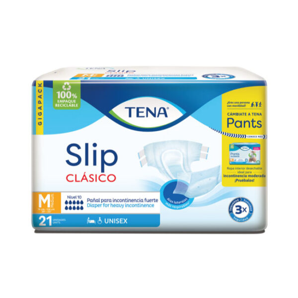 Pañal Tena Slip Clásico M x 21