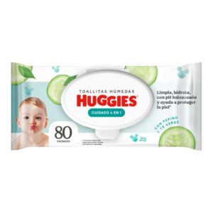 Toallas Húmedas Huggies Cuidado 4 en 1 80u