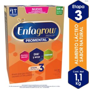 Enfagrow® Premium – Fórmula de continuación- Etapa 3- Sabor natural- Caja de 1100g