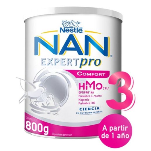 NAN® Comfort Etapa 3 Fórmula Infantil Lata 800g