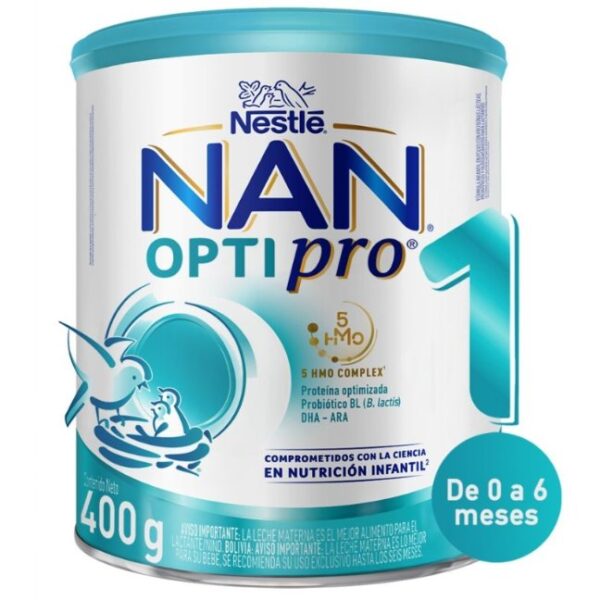 NAN® PRO HMO Fórmula Infantil Etapa 1 Lata x 400g