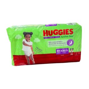 Pañal Huggies Active Sec Pants XXG x 44 (+14Kg)