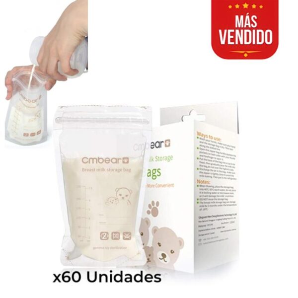 Fundas de Recolección de Leche x 60 CMBEAR 0604 Úpale