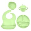 Kit de Alimentación x 6 Piezas Verde Pastel Úpale