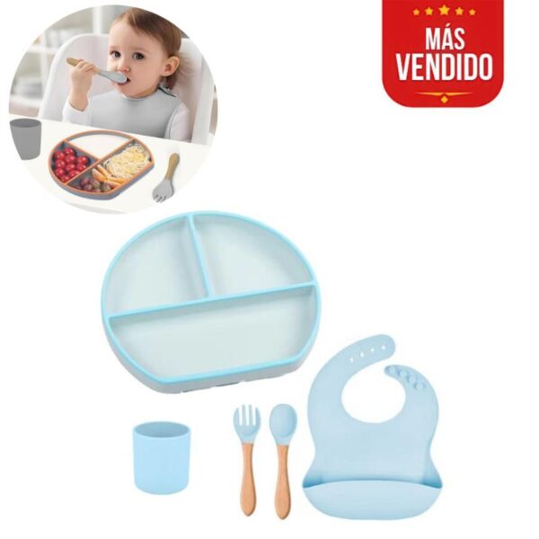 Kit de Alimentación x 5 Piezas Celeste Úpale