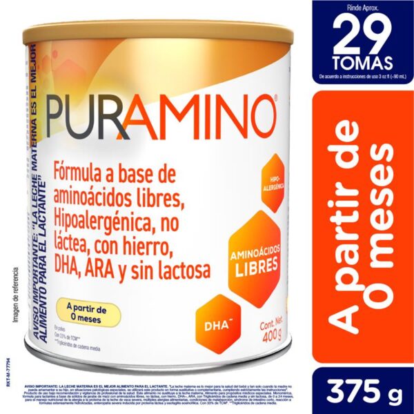 Fórmula Infantil Puramino - Lata de 400g
