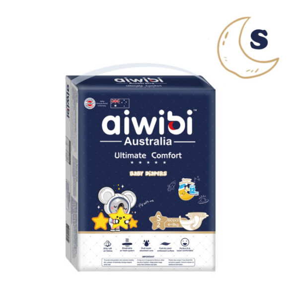 Pañales Aiwibi Ultimate Comfort S x 60 (4-8Kg)