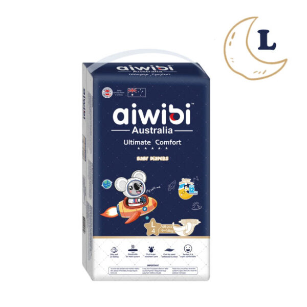 Pañales Aiwibi Ultimate Comfort L x 48 (9-14Kg)
