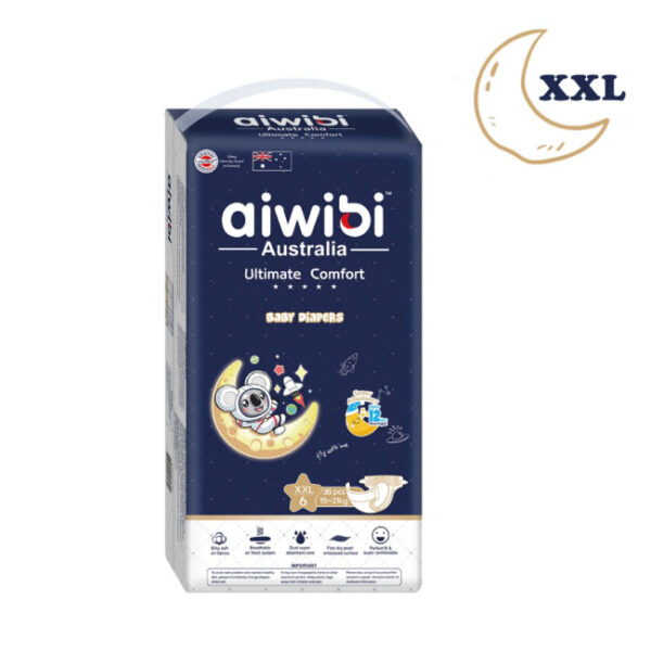 Pañales Aiwibi Ultimate Comfort XXL x 38 (15-21Kg)