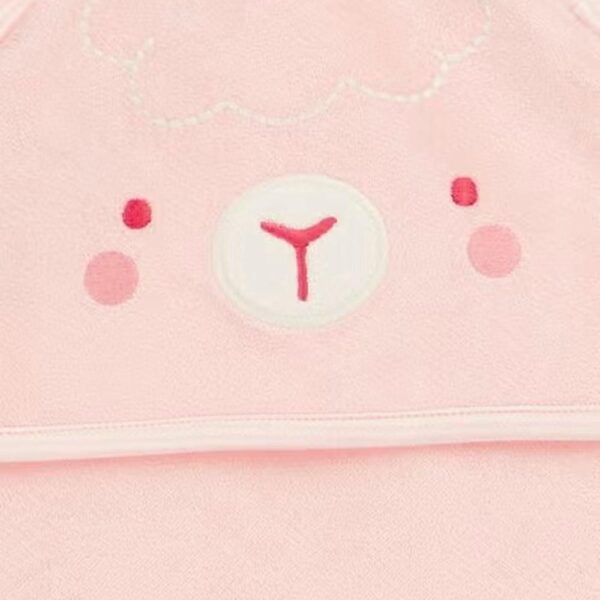 Pack 2 toallas Carters con capucha rosa capucha