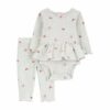 Set de 2 piezas Carters pajarito 3m