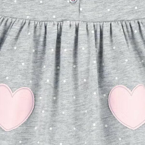 Vestido jersey Carters corazón 12m corazón