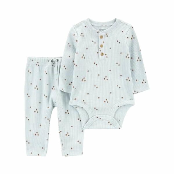 Set de 2 piezas Carters térmico manga larga 12m