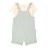 Set de 2 piezas Carters pantalón corto verde 12m conjunto