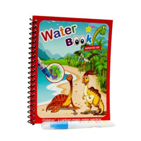 Libro Mágico de Agua para Niños Dinosaurios
