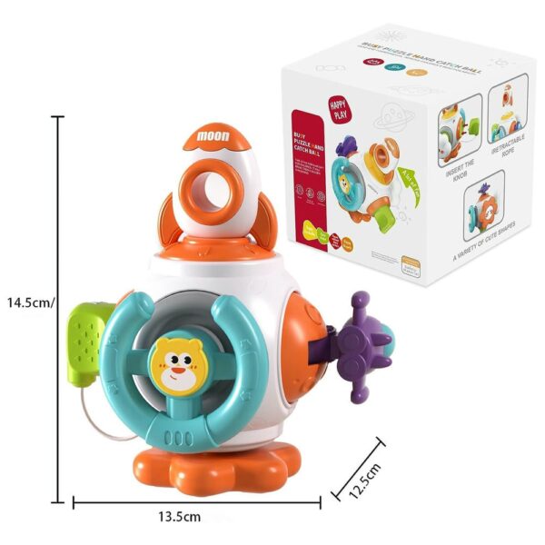 Juguete Explorador Espacial de Formas 18M+ Gancibaby medidas