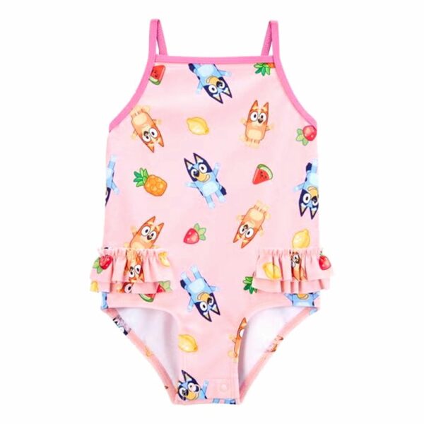 Traje de Baño Carters Entero Bluey rosa 24M