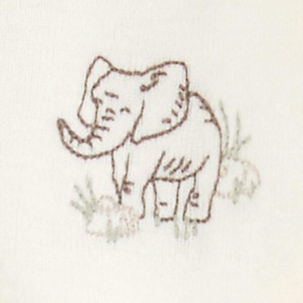 Conjunto de 3 piezas de chaqueta de elefante 12M elefante