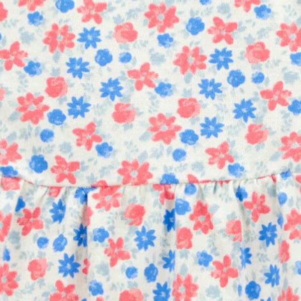 Conjunto Carters de 3 Piezas con Estampado Floral 6M flores