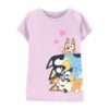 Camiseta Carters Bluey lila 4T