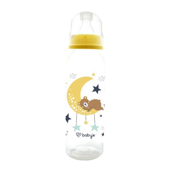 Biberón Babys 8 Oz Estampado Osito Amarillo