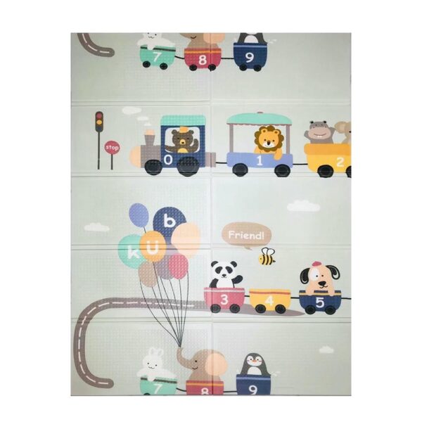 Alfombra de Gateo Formosa 180x200 Animales Turistas Creciendo Junto diseño 2