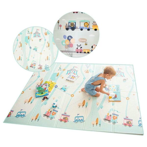 Alfombra de Gateo Formosa 180x200 Animales Turistas Creciendo Junto uso