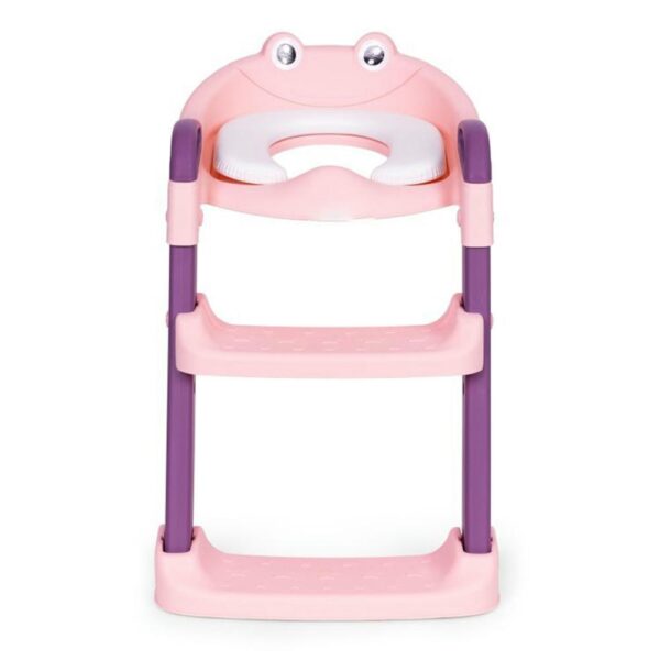 Escalera de baño Rosada-Morada Prime de frente4