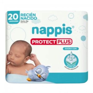 Pañal Nappis Protect Plus Recién Nacido x 20
