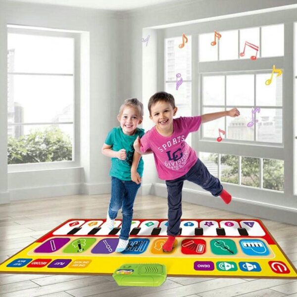 Alfombra Piano Musical 3años+ Amor de mamá 80x30 CM uso