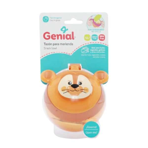 Tazón Multiusos 200 ml Genial 12M+ León