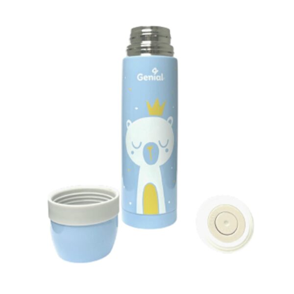 Termo Isotérmico Genial 500 ml Azul abierto